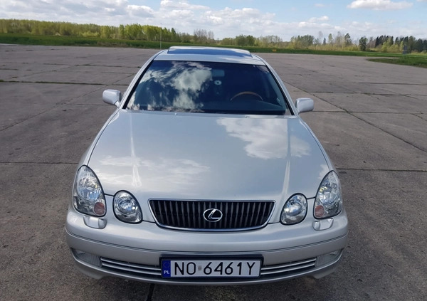 Lexus GS cena 47900 przebieg: 121000, rok produkcji 2002 z Olsztyn małe 497